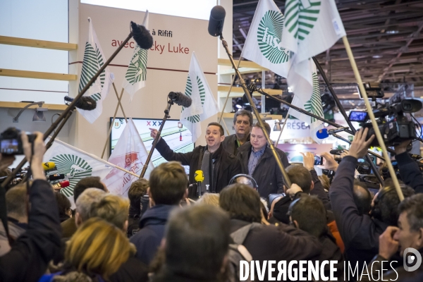 François Hollande au Salon de l Agriculture 2016