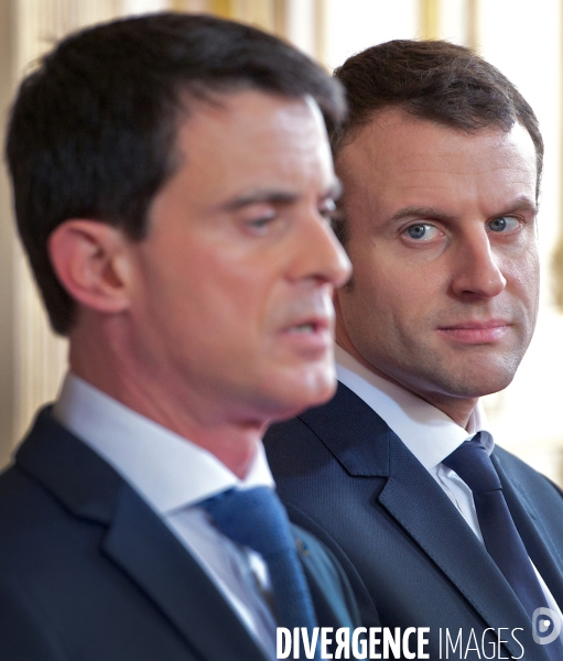 Manuel Valls reçoit les syndicats lycéens et étudiants