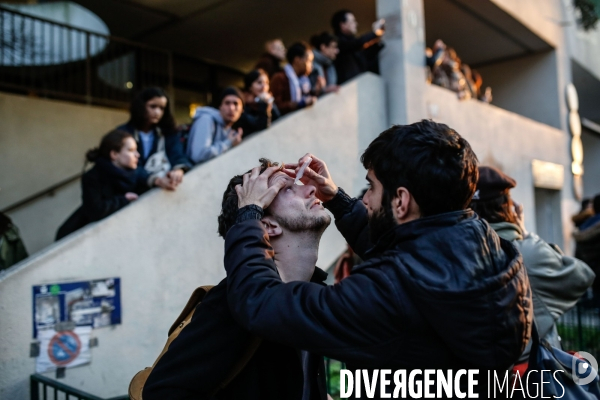 Loi El-Khomri : Echauffourées à l université Paris-I Tolbiac