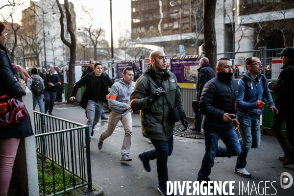 Loi El-Khomri : Echauffourées à l université Paris-I Tolbiac