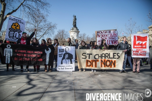 Loi El-Khomri : Manifestation du 17 mars 2016