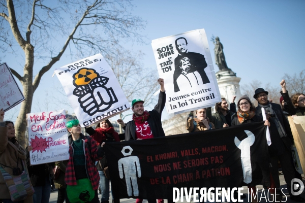 Loi El-Khomri : Manifestation du 17 mars 2016