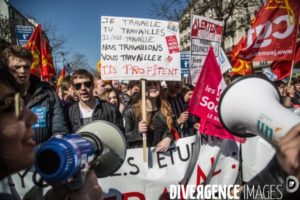 Loi El-Khomri : Manifestation du 17 mars 2016