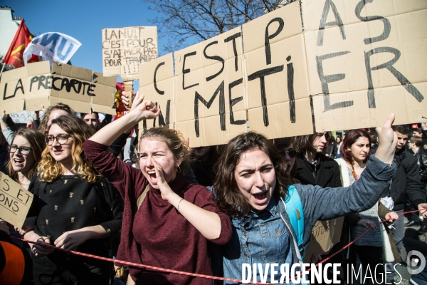 Loi El-Khomri : Manifestation du 17 mars 2016