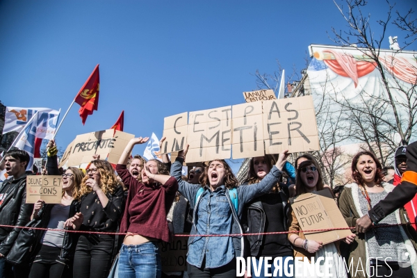 Loi El-Khomri : Manifestation du 17 mars 2016