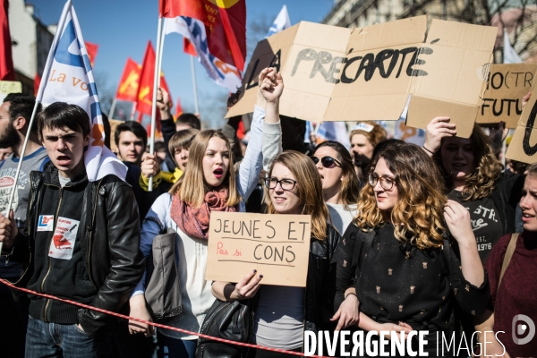 Loi El-Khomri : Manifestation du 17 mars 2016