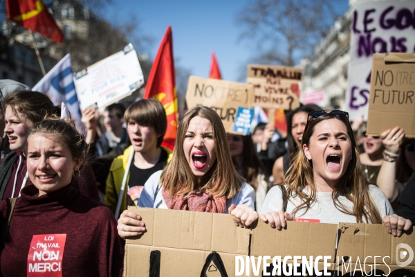 Loi El-Khomri : Manifestation du 17 mars 2016