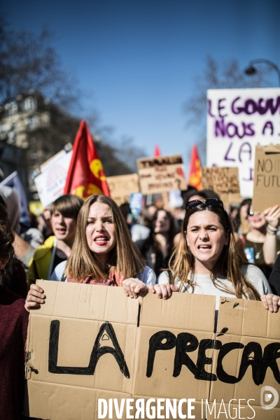 Loi El-Khomri : Manifestation du 17 mars 2016