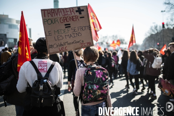 Loi El-Khomri : Manifestation du 17 mars 2016