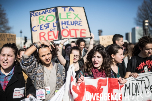 Loi El-Khomri : Manifestation du 17 mars 2016