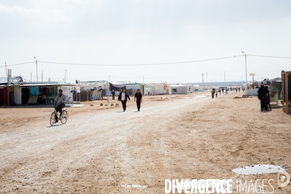 Le camp de réfugiés syriens de Zaatari