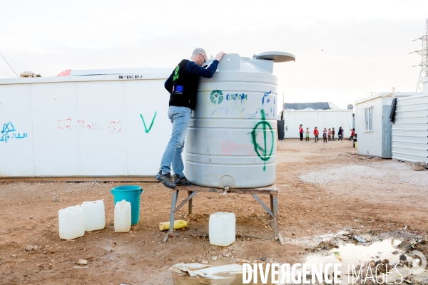 Le camp de réfugiés syriens de Zaatari