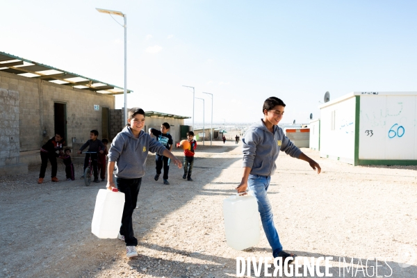 Le camp de réfugiés syriens de Zaatari