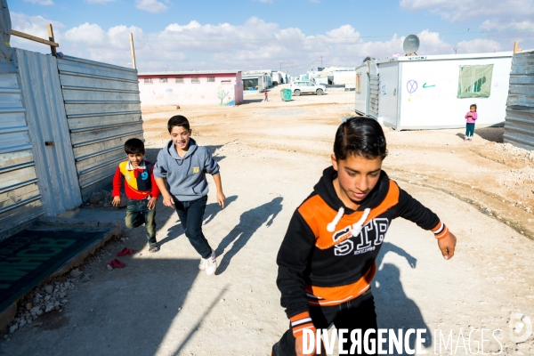 Le camp de réfugiés syriens de Zaatari