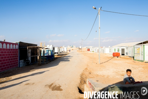 Le camp de réfugiés syriens de Zaatari
