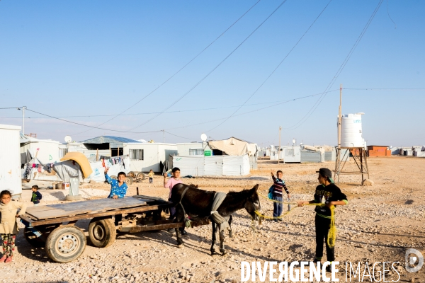 Le camp de réfugiés syriens de Zaatari