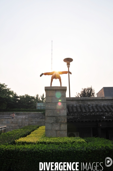 Le Parkour à Pékin - Parkour in Beijing