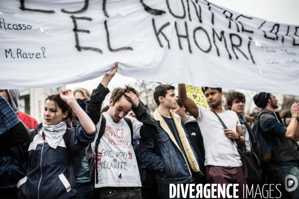 Loi El-Khomri : Manifestation du 24 mars 2016