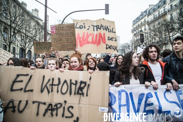 Loi El-Khomri : Manifestation du 24 mars 2016