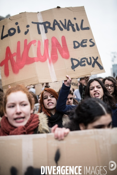 Loi El-Khomri : Manifestation du 24 mars 2016