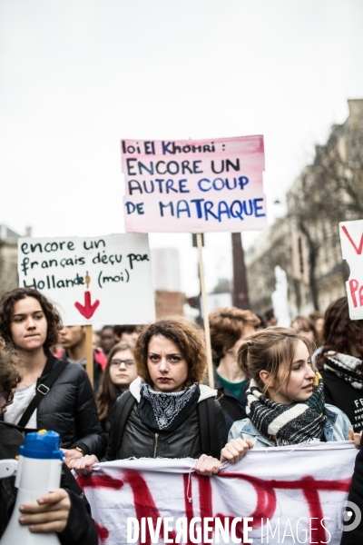 Loi El-Khomri : Manifestation du 24 mars 2016