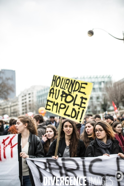 Loi El-Khomri : Manifestation du 24 mars 2016