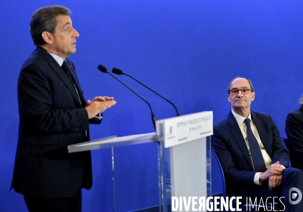 Nicolas Sarkozy avec Eric Woerth