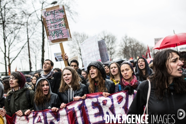 Loi El-Khomri : Manifestation du 31 mars 2016