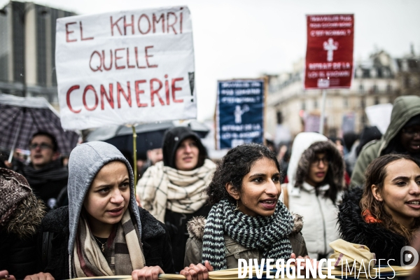 Loi El-Khomri : Manifestation du 31 mars 2016