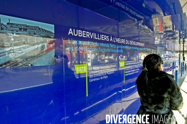Mars2016.Aubervilliers, histoire du developpement industriel et du Grand Paris
