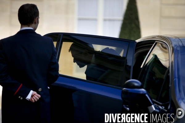Elysée : Conseil de crise après les attentats de Bruxelles