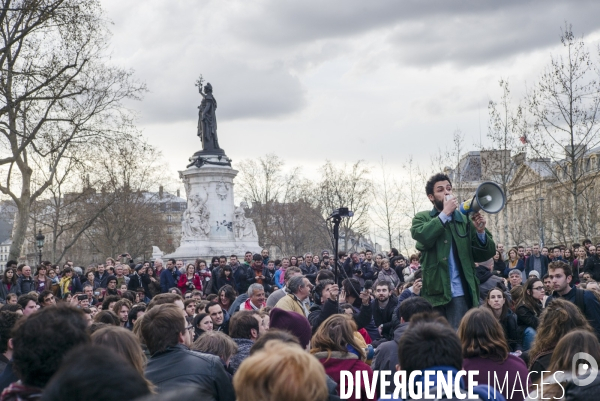 AG Nuit Debout place de la République