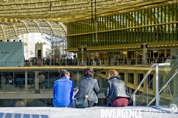 La Canopee et le forum des Halles nouvelle generation