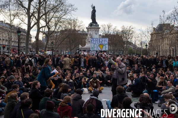 Nuit debout, République