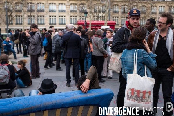 Nuit debout, République