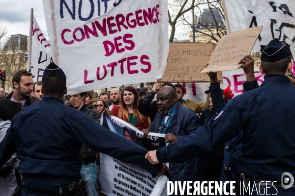 Nuit debout, République