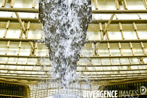 La cascade de  la canopee au forum des Halles