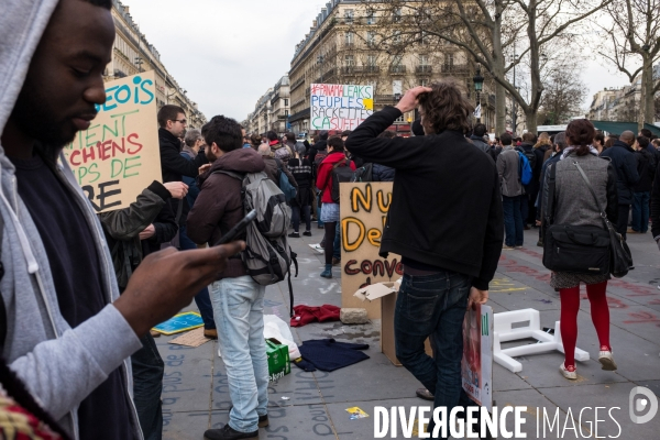 Nuit debout, République