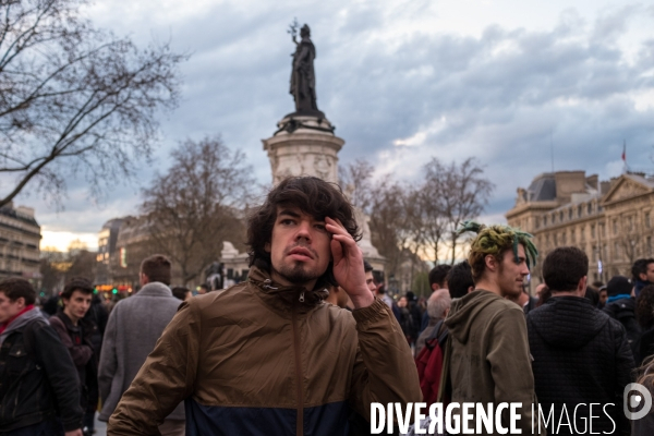 Nuit debout, République