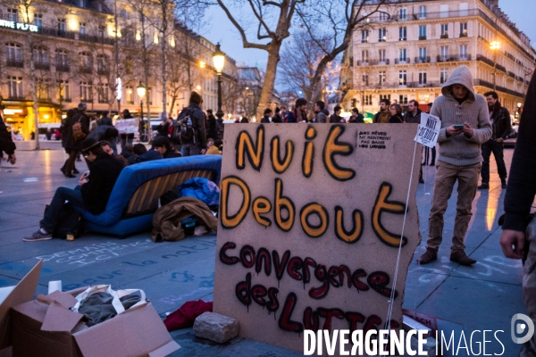 Nuit debout, République