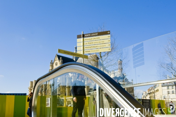 La Canopee et le forum des Halles nouvelle generation