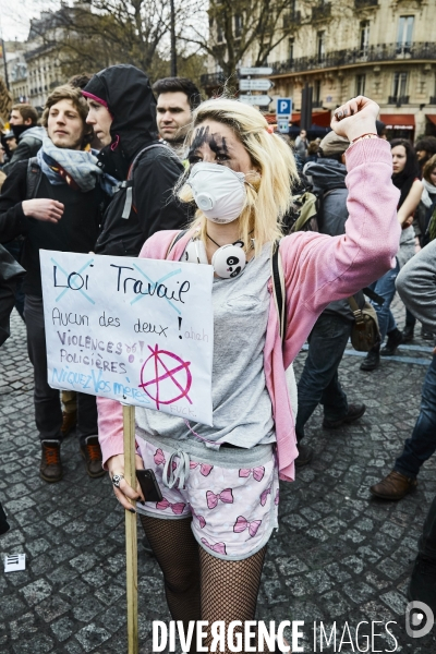 Manifestation 9 avril contre la loi El Khomri