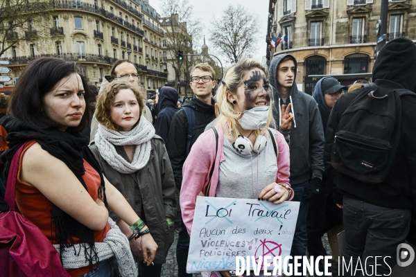 Manifestation 9 avril contre la loi El Khomri