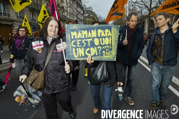 Manifestation 9 avril contre la loi El Khomri