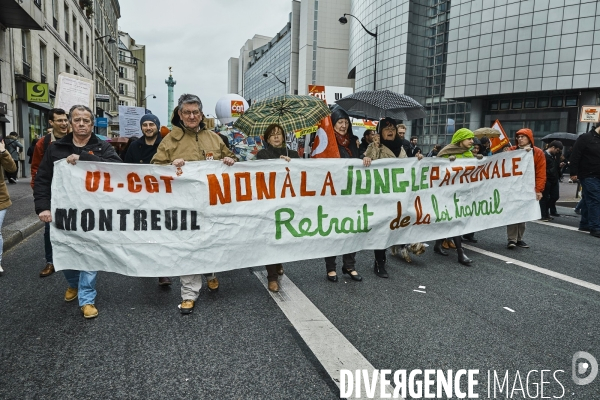 Manifestation 9 avril contre la loi El Khomri
