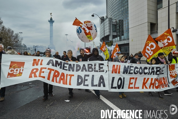 Manifestation 9 avril contre la loi El Khomri