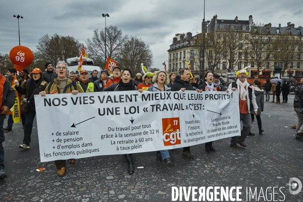 Manifestation 9 avril contre la loi El Khomri