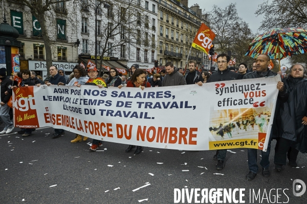 Manifestation 9 avril contre la loi El Khomri
