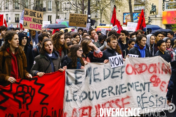 Manifestation 9 avril contre la loi El Khomri