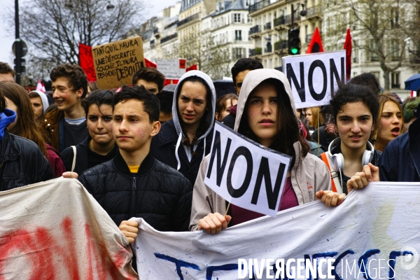 Manifestation 9 avril contre la loi El Khomri